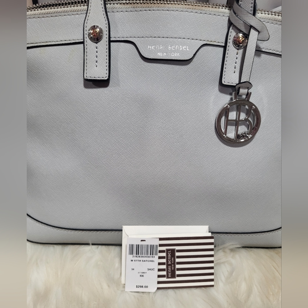 Henri Bendel Gray Women's Bag EUC